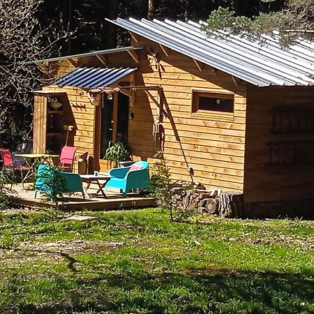 Chalet Libellule Domaine De La Mamounette Champclause Exteriér fotografie