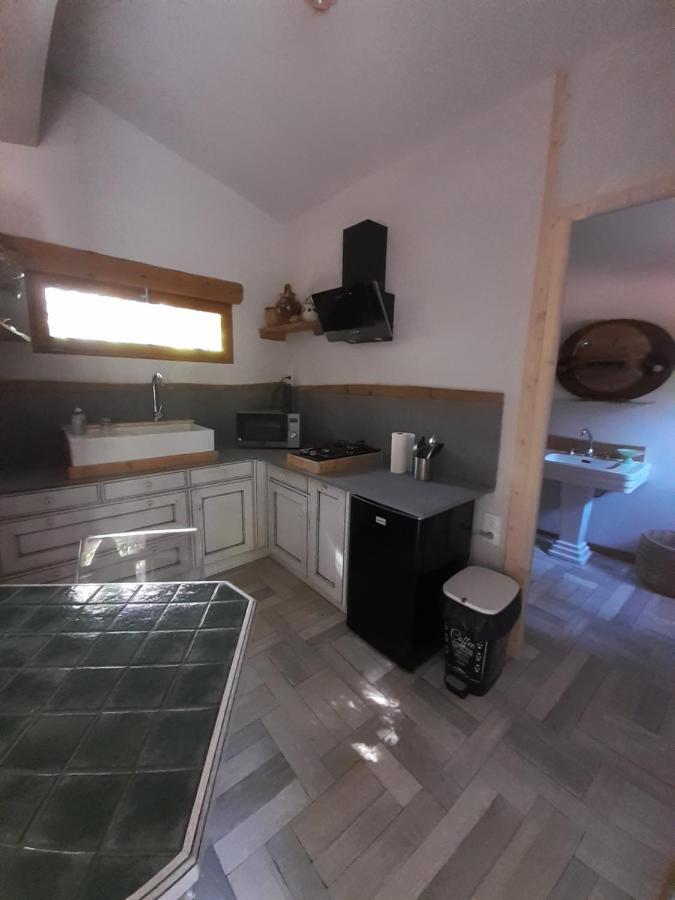 Chalet Libellule Domaine De La Mamounette Champclause Exteriér fotografie