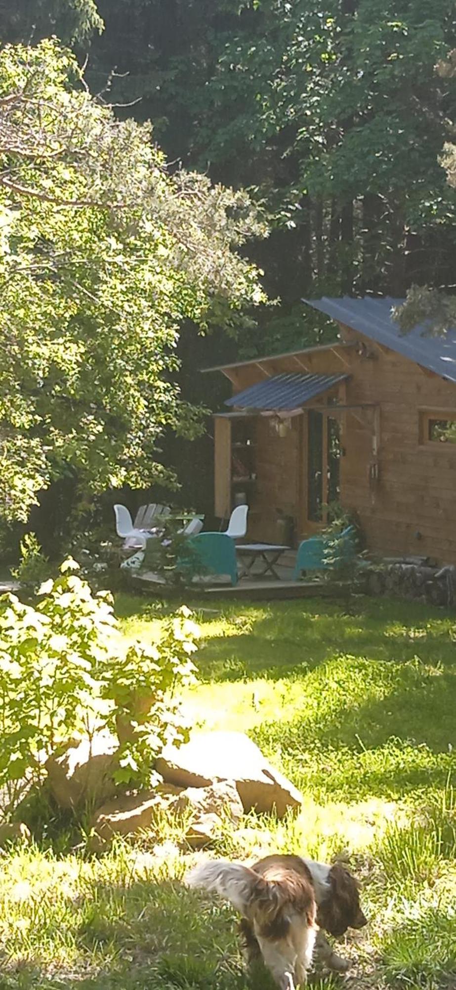 Chalet Libellule Domaine De La Mamounette Champclause Exteriér fotografie